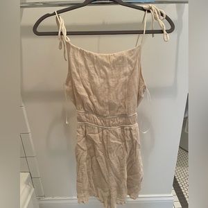 Lush Tan Romper